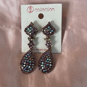 Multi shade purple stones